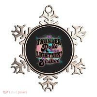 The Thunder Rolls And The Lightning Strikes Ornament thumb 0