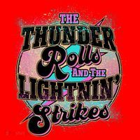 The Thunder Rolls And The Lightning Strikes Santa Hat thumb 1