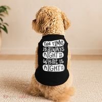 The Time is Always Right to Do What is Right Doggie Tank thumb 2