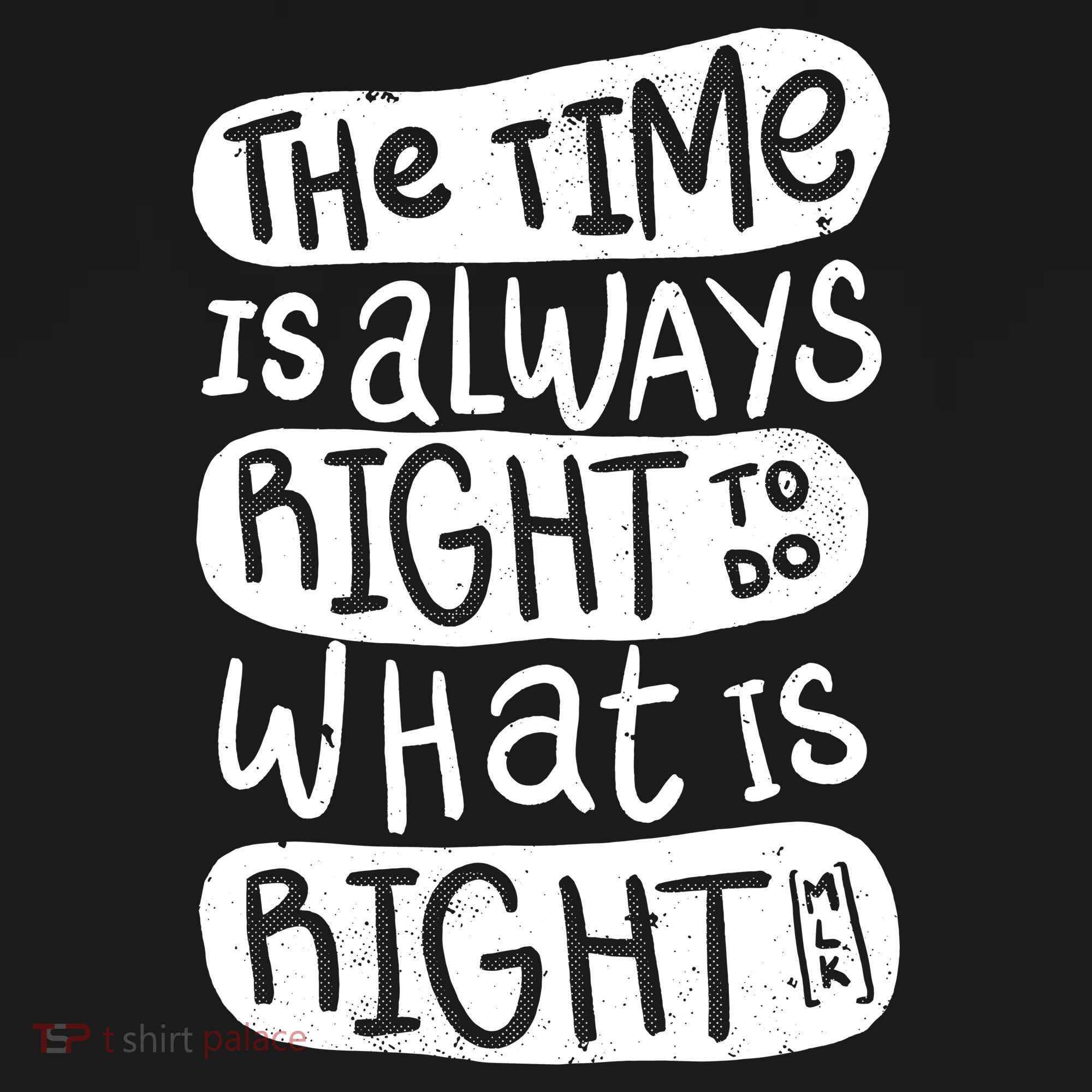 The Time is Always Right to Do What is Right USA-Made Doggie Bandana
