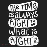 The Time is Always Right to Do What is Right Beanie thumb 2