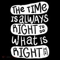 The Time is Always Right to Do What is Right Women's Tank Top thumb 5