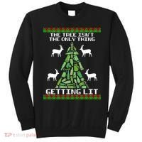 The Tree Isn't The Only Thing Getting Lit Sweatshirt thumb 0
