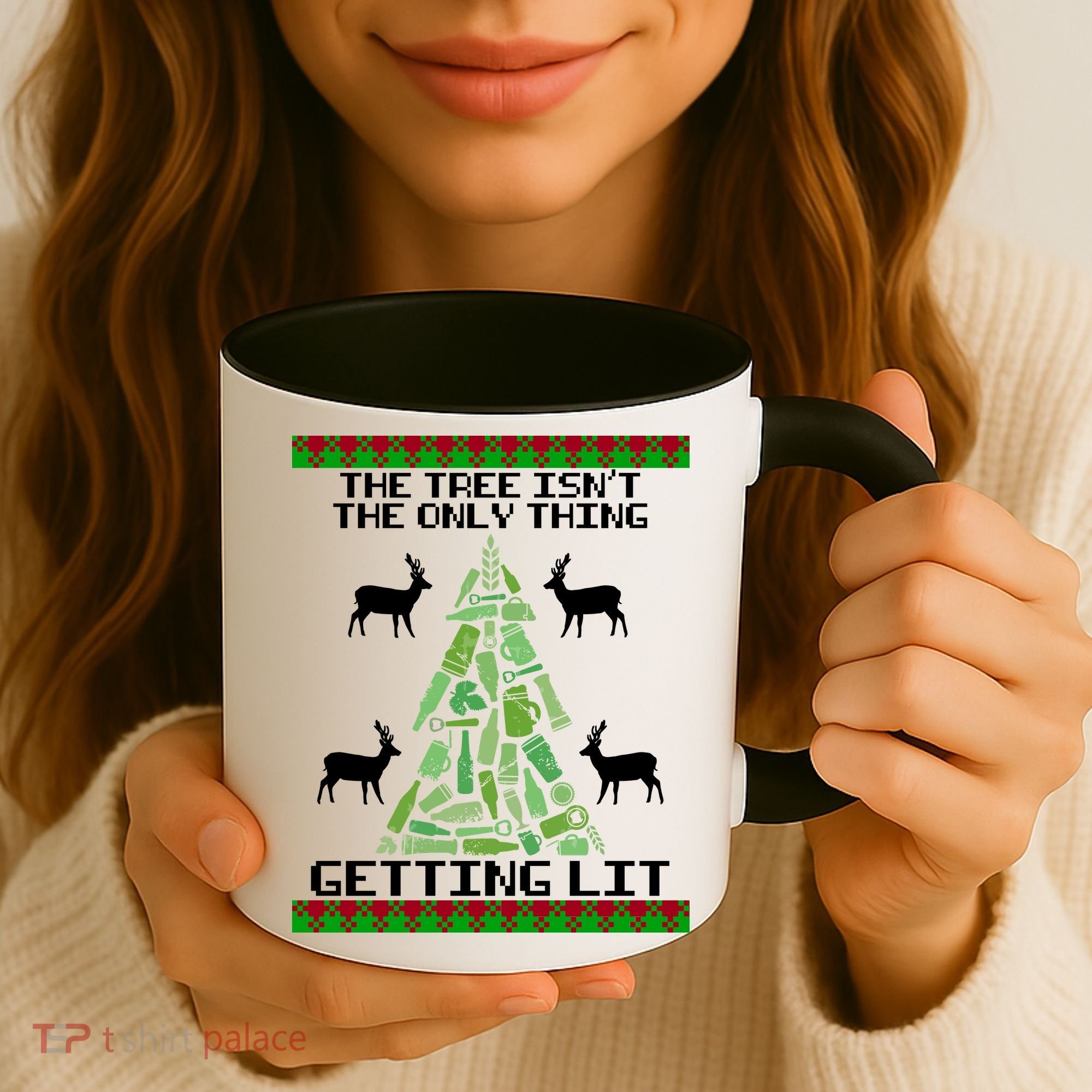 The Tree Isn't The Only Thing Getting Lit Coffee Mug