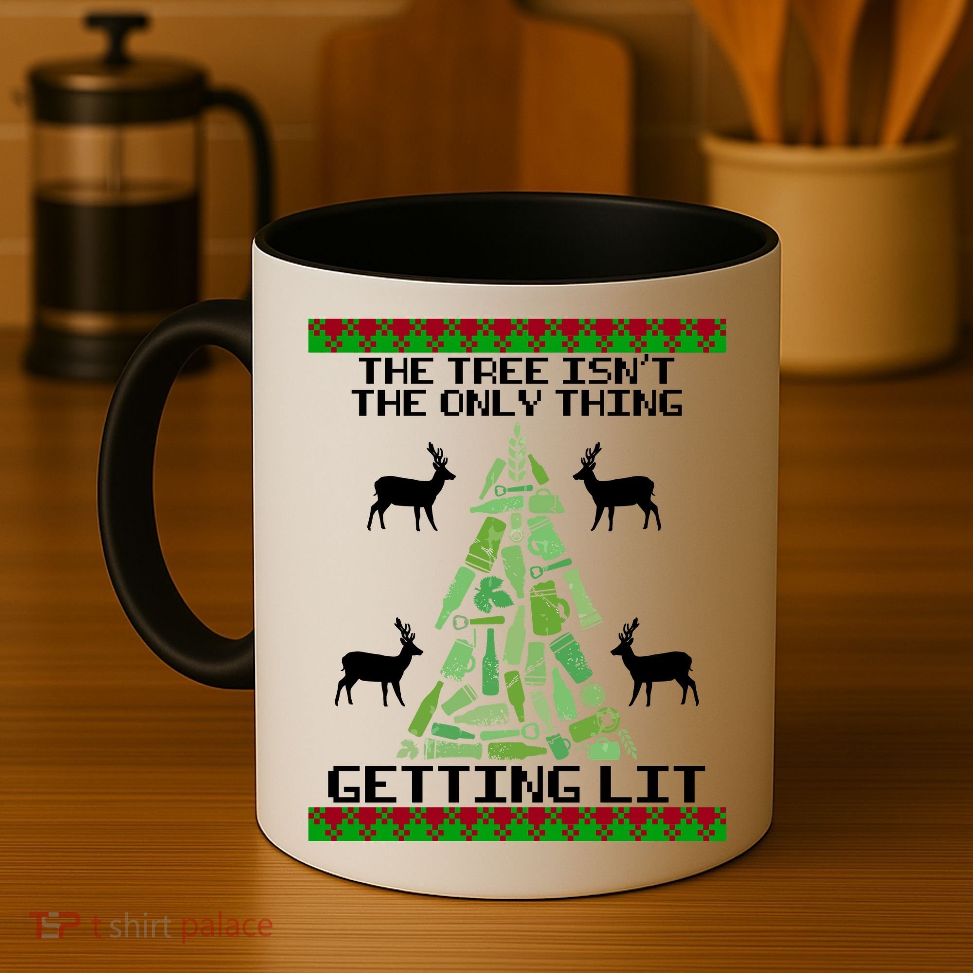 The Tree Isn't The Only Thing Getting Lit Coffee Mug