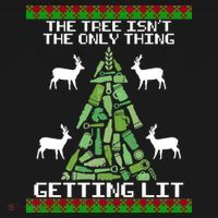 The Tree Isn't The Only Thing Getting Lit Polo thumb 3