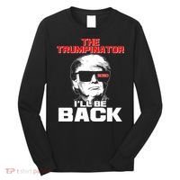 The Trumpinator I'll Be Back 2020 Long Sleeve Shirt thumb 0