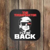 The Trumpinator I'll Be Back 2020 Coaster thumb 0
