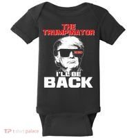 The Trumpinator I'll Be Back 2020 Baby Bodysuit thumb 0