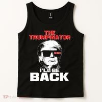 The Trumpinator I'll Be Back 2020 Tank Top thumb 2