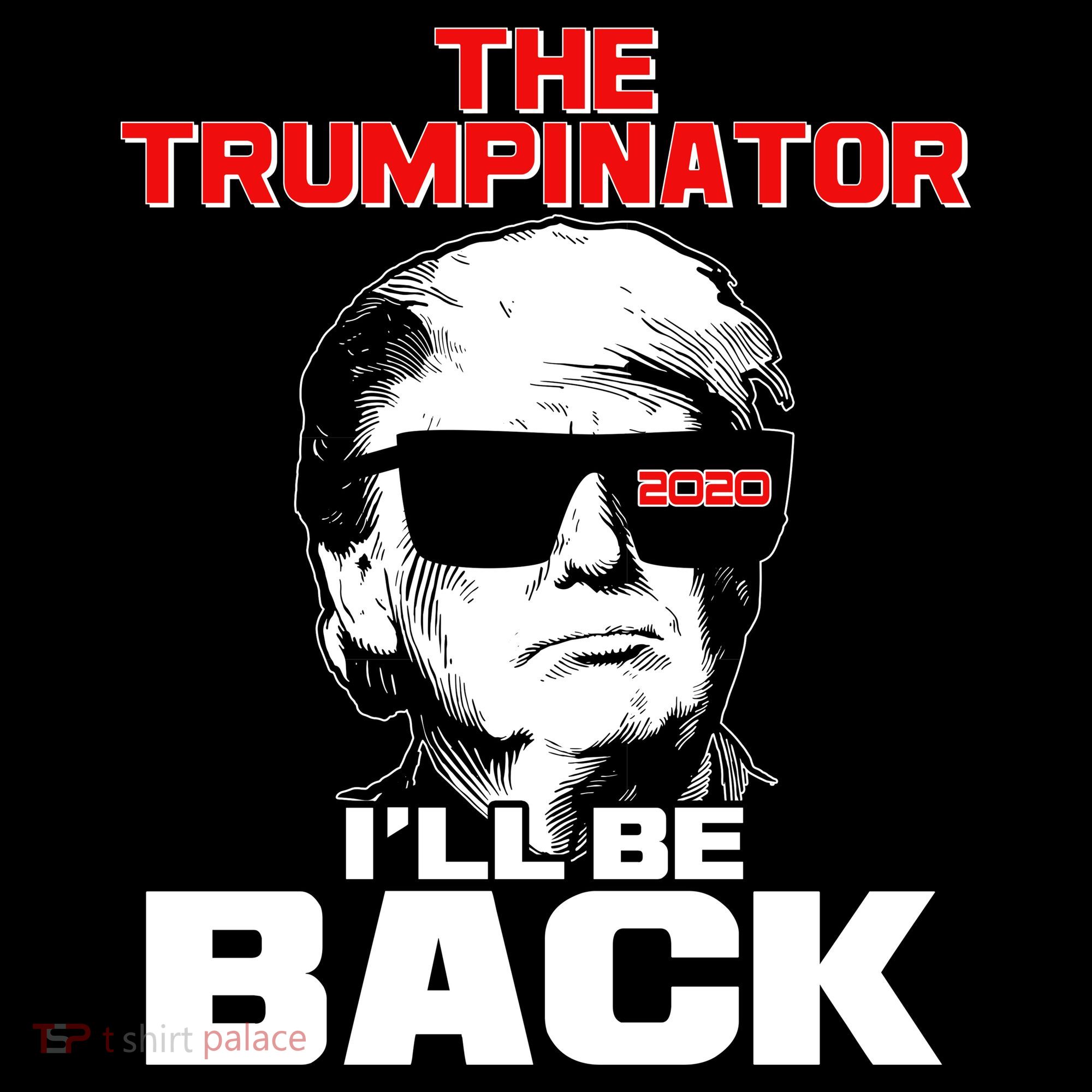 The Trumpinator I'll Be Back 2020 Visor