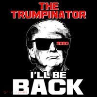The Trumpinator I'll Be Back 2020 Women's Long Sleeve Shirt thumb 2