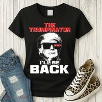 The Trumpinator I'll Be Back 2020 Women's T-Shirt thumb 3