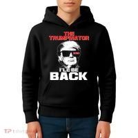 The Trumpinator I'll Be Back 2020 Kids Hoodie thumb 4