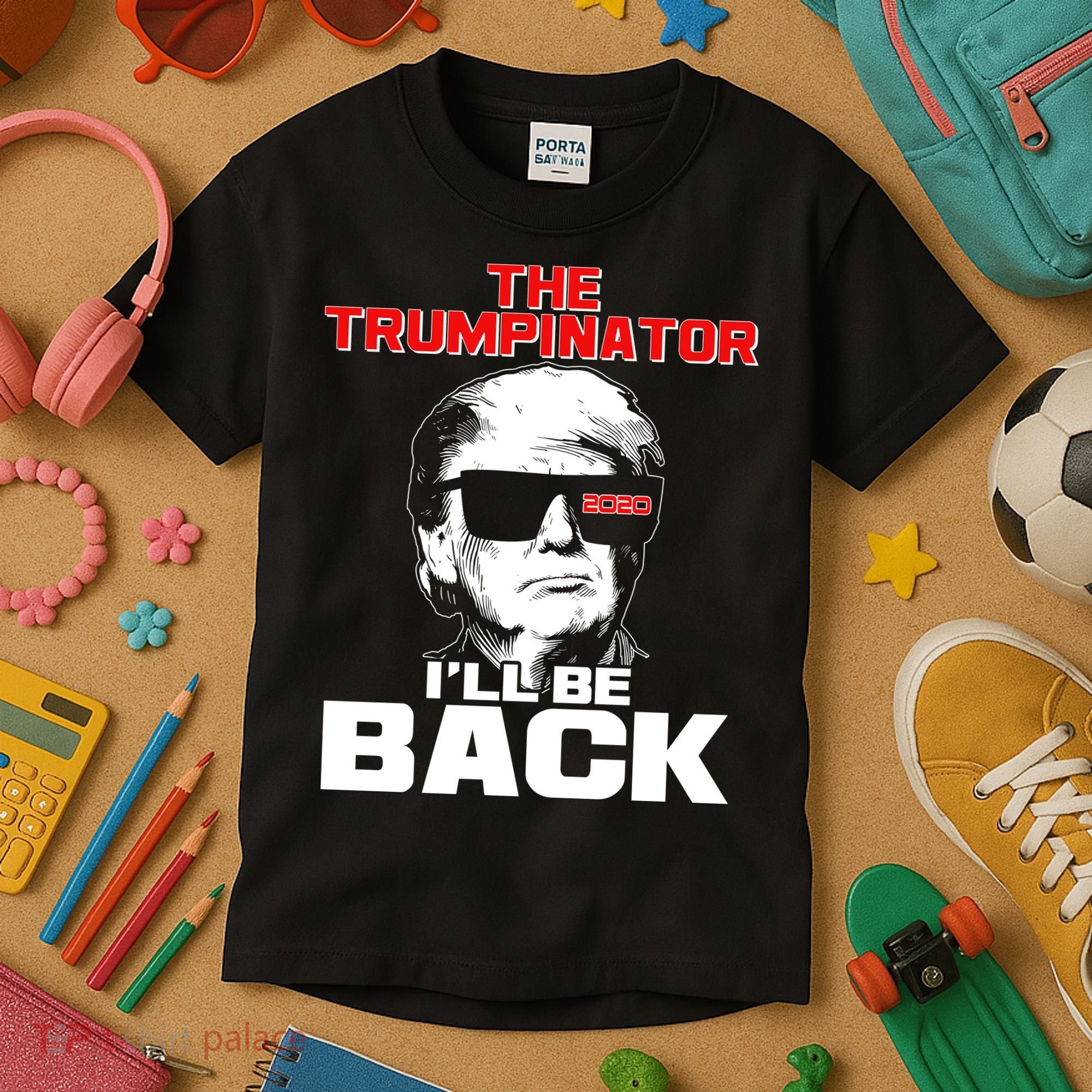 The Trumpinator I'll Be Back 2020 Kids T-Shirt