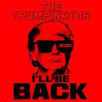 The Trumpinator I'll Be Back 2020 Santa Hat thumb 1