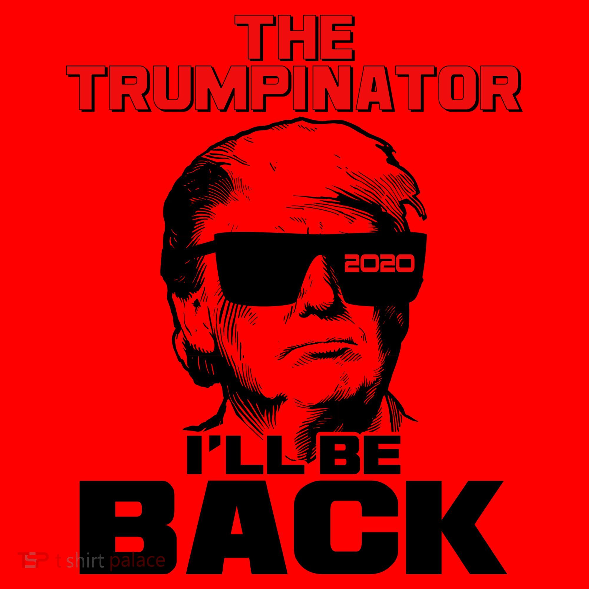 The Trumpinator I'll Be Back 2020 Santa Hat