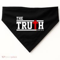 The Truth John 14:6 Jesus Christ USA-Made Doggie Bandana thumb 0
