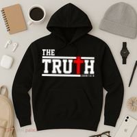 The Truth John 14:6 Jesus Christ Hoodie thumb 3