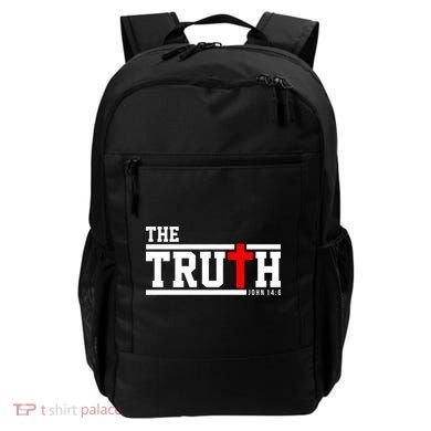 The Truth John 14:6 Jesus Christ Backpack