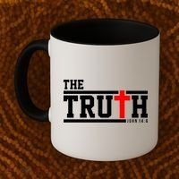 The Truth John 14:6 Jesus Christ Coffee Mug thumb 2