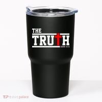 The Truth John 14:6 Jesus Christ Tumbler thumb 0