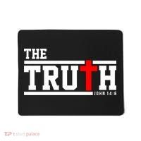 The Truth John 14:6 Jesus Christ Mousepad thumb 0