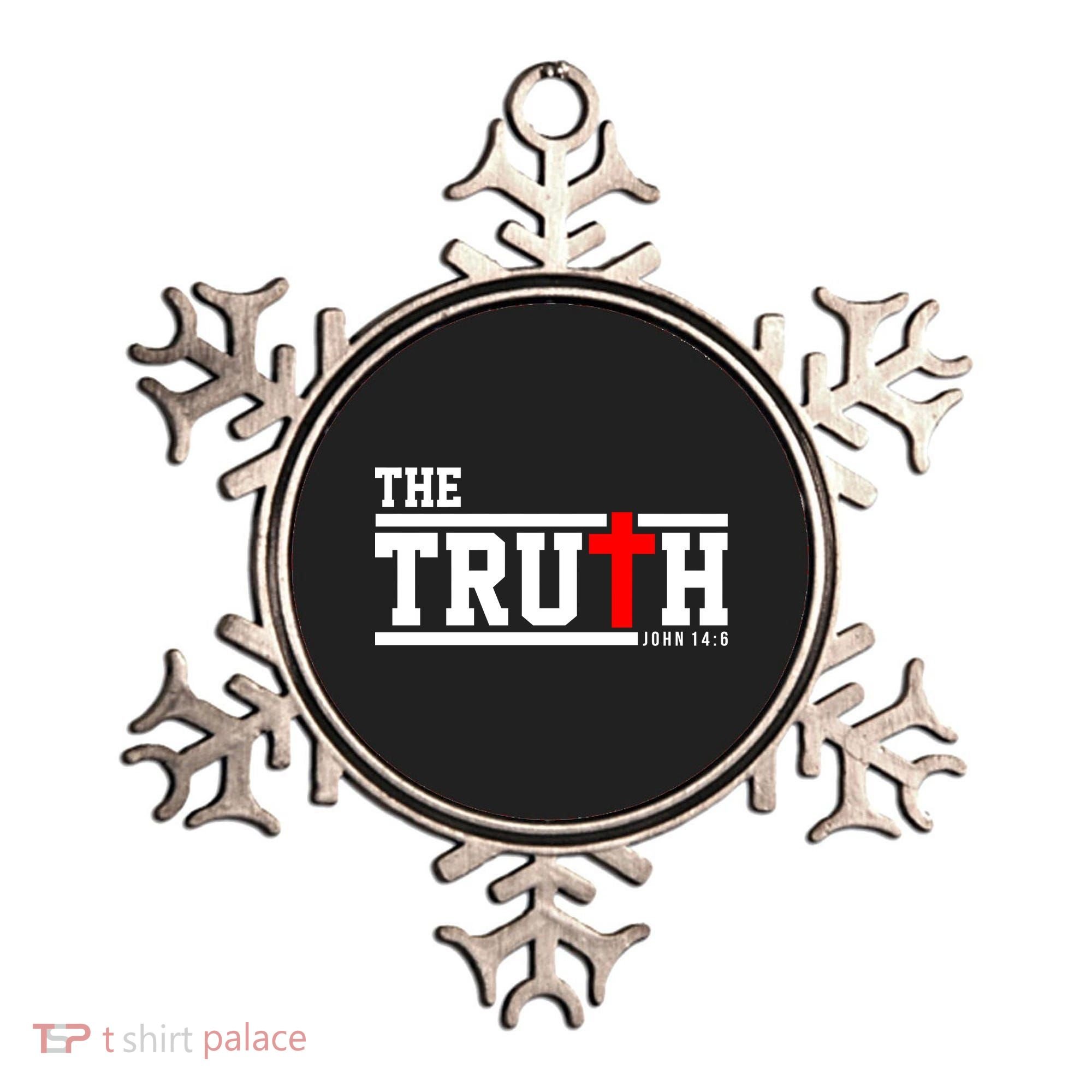 The Truth John 14:6 Jesus Christ Ornament