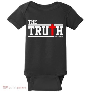 The Truth John 14:6 Jesus Christ Baby Bodysuit