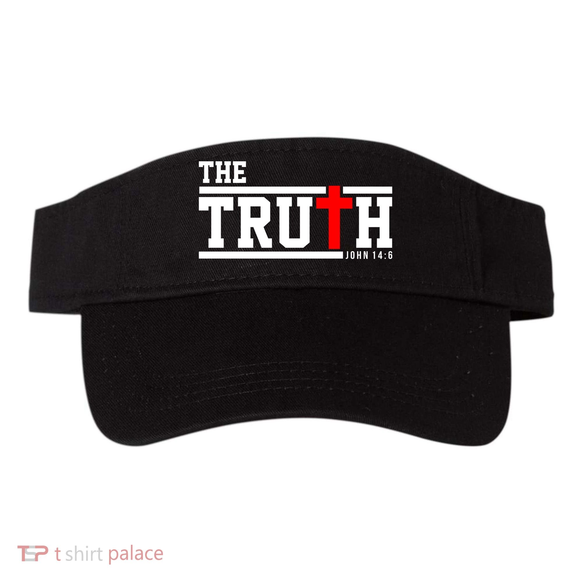 The Truth John 14:6 Jesus Christ Visor