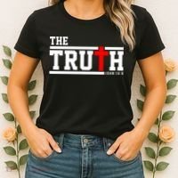 The Truth John 14:6 Jesus Christ Women's T-Shirt thumb 2