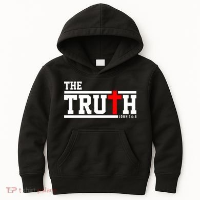 The Truth John 14:6 Jesus Christ Kids Hoodie