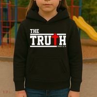 The Truth John 14:6 Jesus Christ Kids Hoodie thumb 3