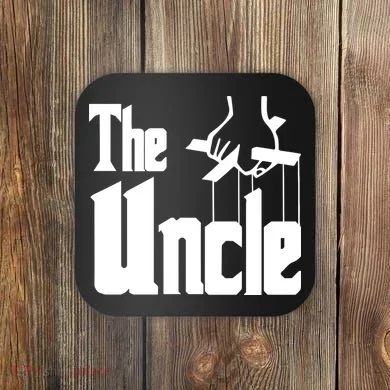 The Uncle Logo Coaster