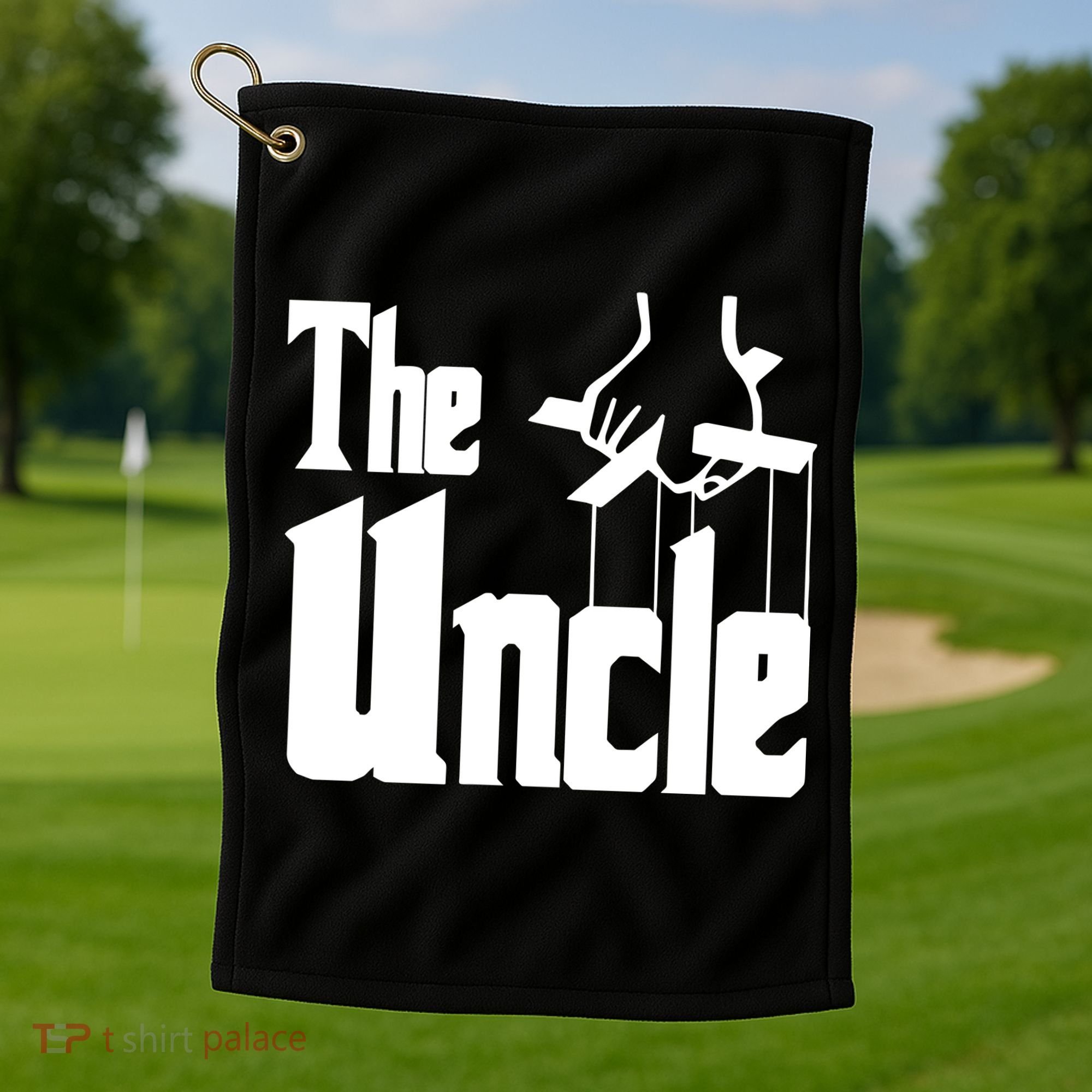 The Uncle Logo Golf Towel