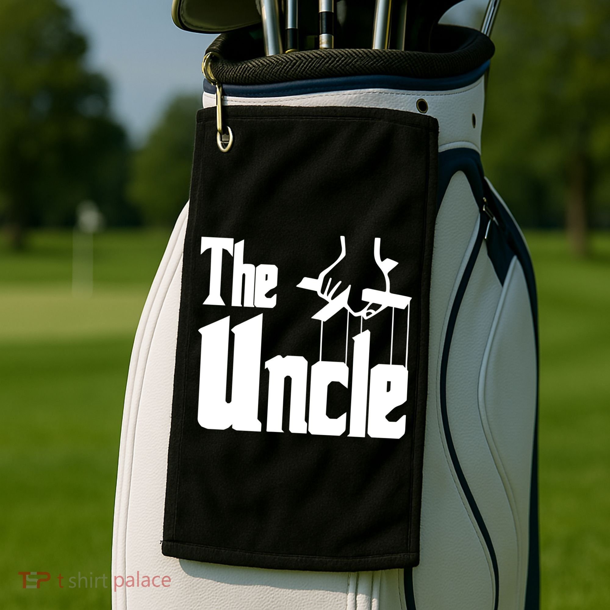 The Uncle Logo Golf Towel