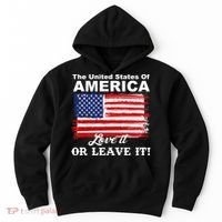 The United States Of America Love It Or Leave It! Hoodie thumb 0