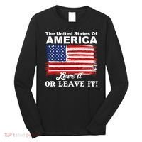 The United States Of America Love It Or Leave It! Long Sleeve Shirt thumb 0