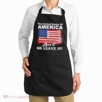 The United States Of America Love It Or Leave It! Apron thumb 2