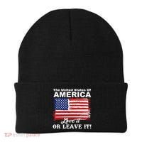 The United States Of America Love It Or Leave It! Beanie thumb 0