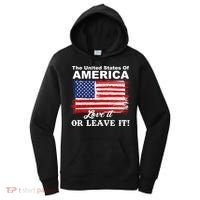 The United States Of America Love It Or Leave It! Women's Hoodie thumb 0