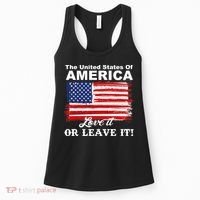 The United States Of America Love It Or Leave It! Women's Tank Top thumb 0