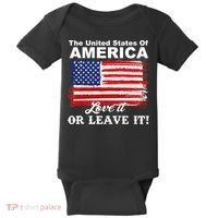 The United States Of America Love It Or Leave It! Baby Bodysuit thumb 0