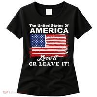 The United States Of America Love It Or Leave It! Women's T-Shirt thumb 0