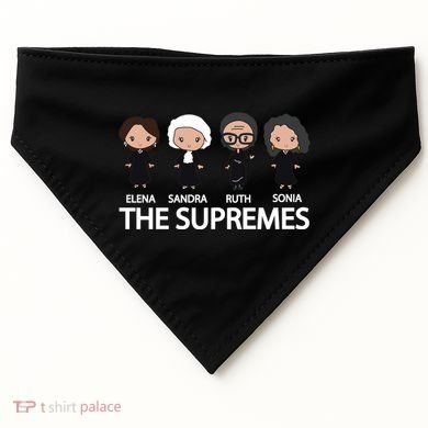 The US Supreme Court RBG USA-Made Doggie Bandana