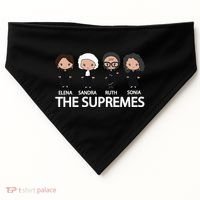 The US Supreme Court RBG USA-Made Doggie Bandana thumb 0