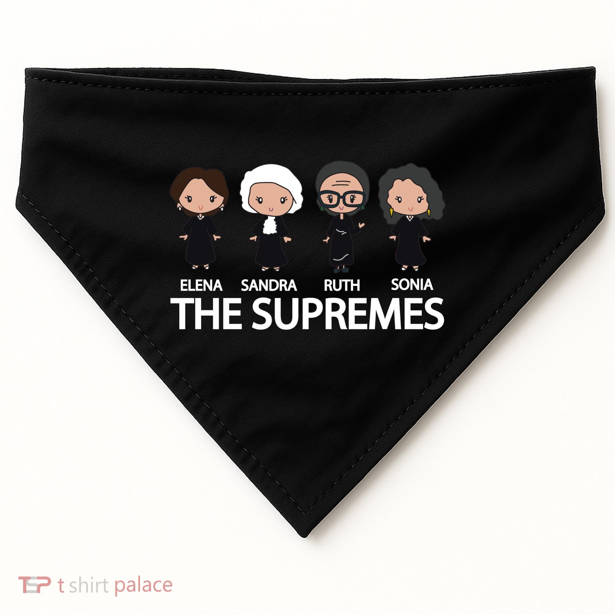 The US Supreme Court RBG USA-Made Doggie Bandana