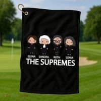 The US Supreme Court RBG Golf Towel thumb 1