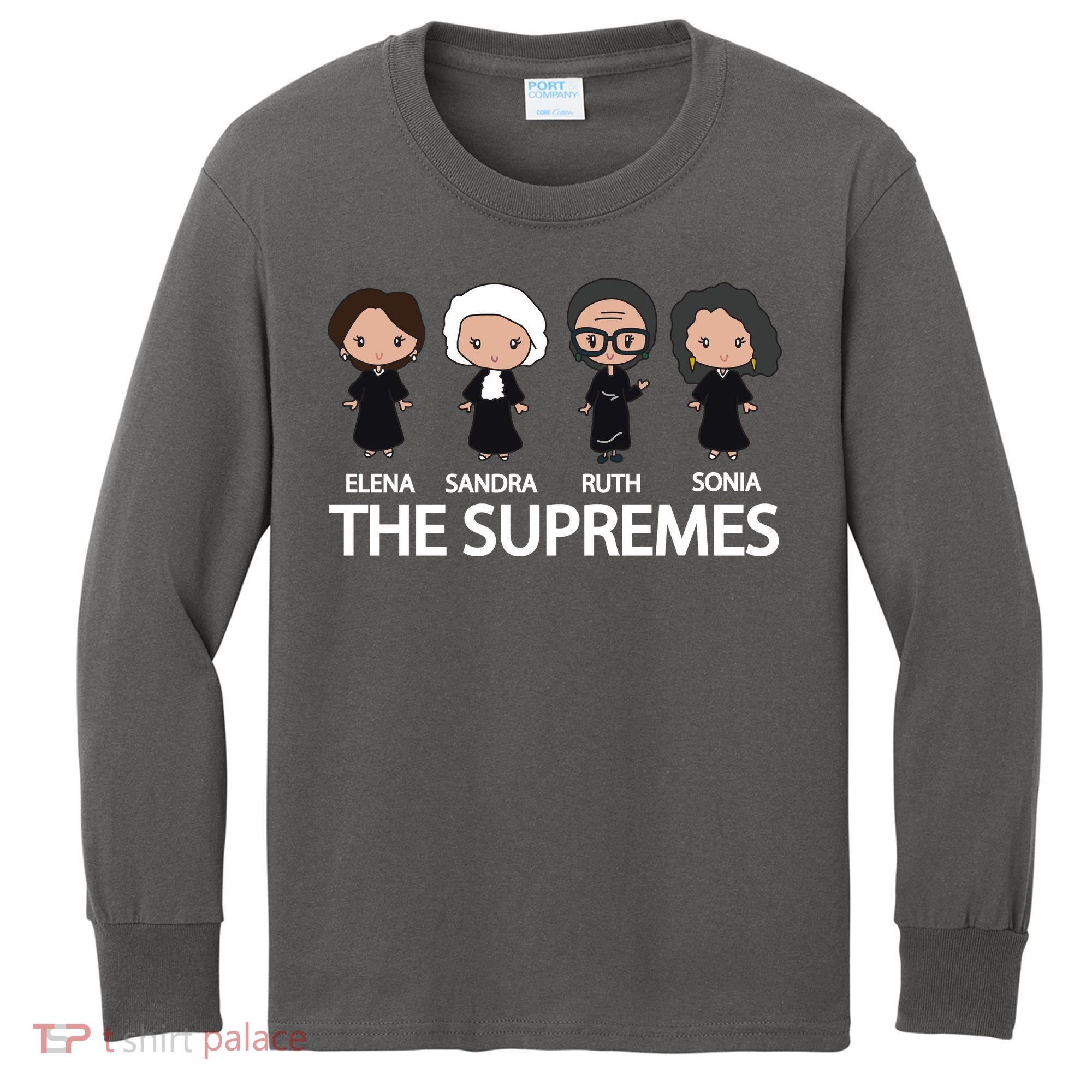 The US Supreme Court RBG Kids Long Sleeve Shirt