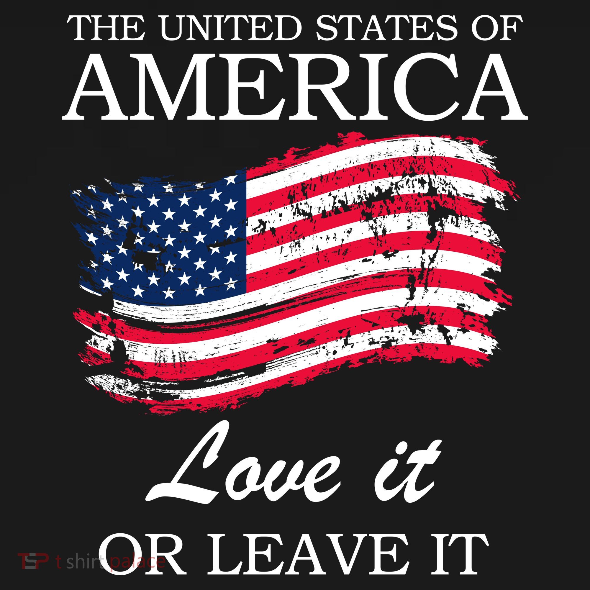 The USA Love It Or Leave It Backpack